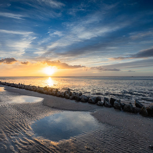 Deichhochzeit auf der Nordseeinsel Pellworm